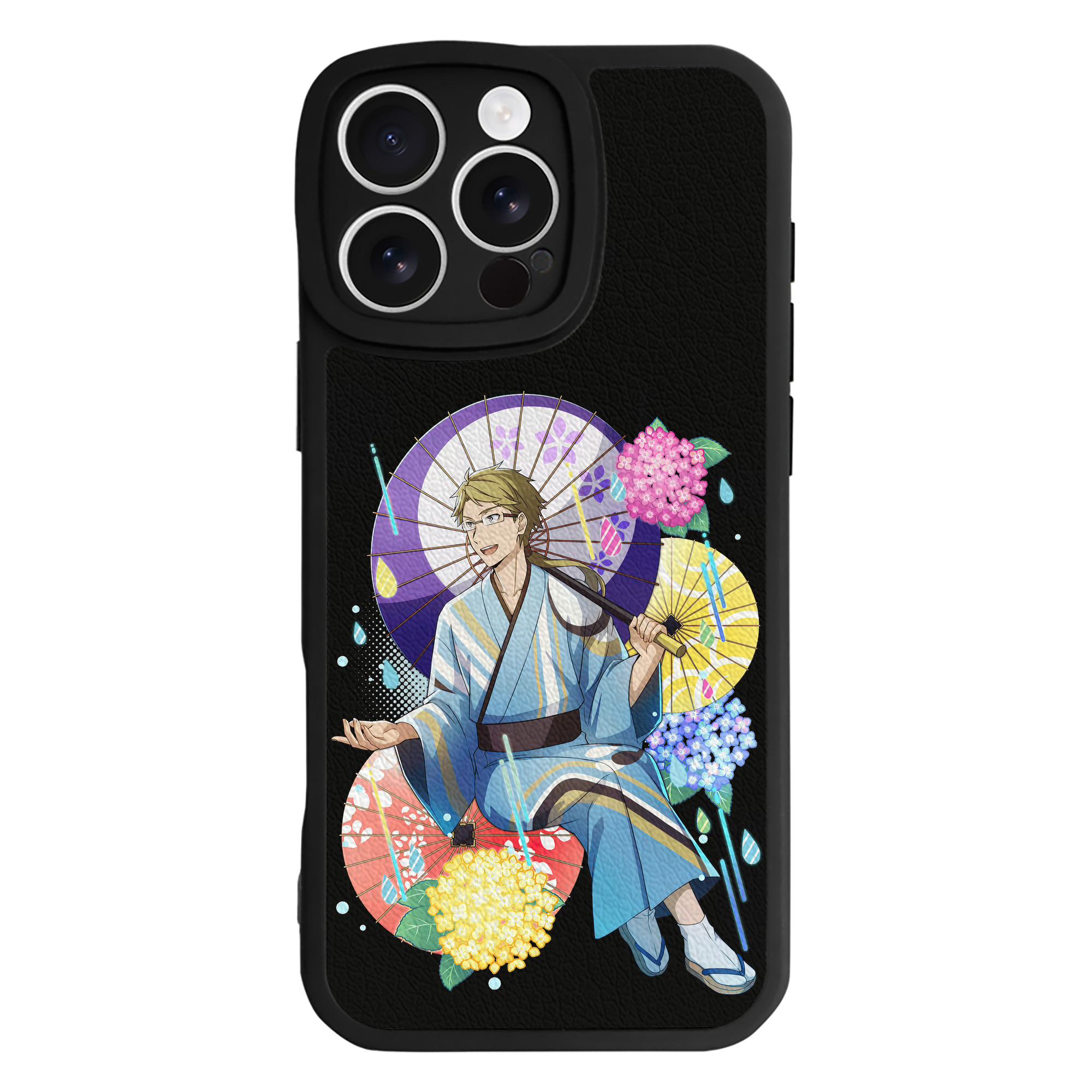 （画像用） 文豪ストレイドッグス Bungo Stray Dogs 【iPhone 16シリーズ対応】シリコンスマホケース（レザー調） 材質：シリコン